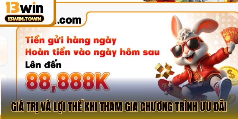 Giá trị và lợi thế khi tham gia chương trình ưu đãi