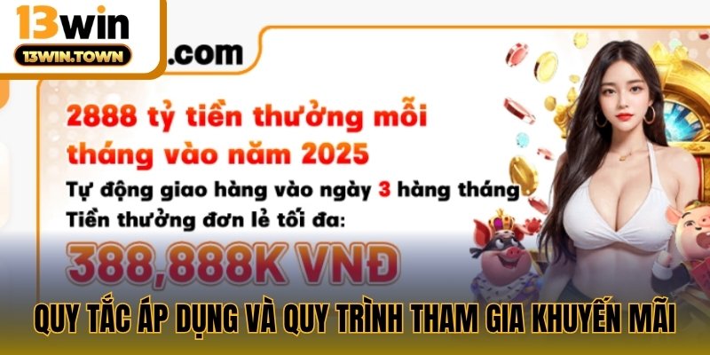 Quy tắc áp dụng và quy trình tham gia khuyến mãi