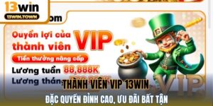 Thành Viên VIP 13WIN - Đặc Quyền Đỉnh Cao, Ưu Đãi Bất Tận